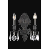 Monarch 2 Light Wall Sconce by Elegant - 9602W10