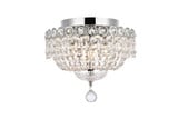 Century 4 Light 12 Inch Wide Flush Mount by Elegant - V1900F12