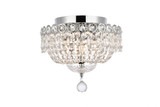 Century 4 Light 12 Inch Wide Flush Mount by Elegant - V1900F12