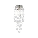 Galaxy 1 Light 8 Inch Wide Pendant by Elegant - V2006F8