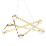 Orbit 6 Light Oversized Chandelier by Hudson Valley - 2738