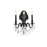 Monarch 3 Light Wall Sconce by Elegant - 9603W14
