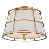 Savona 2 Light 14.25 Inch Wide Semi Flush Mount by Hudson Valley - 9814