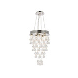Galaxy 7 Light Medium Pendant by Elegant - V2006D16