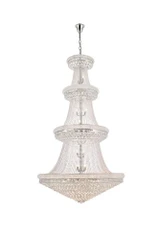 Primo 48 Light Oversized Chandelier by Elegant - V180054
