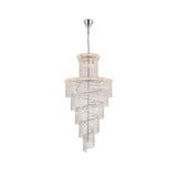 Spiral 41 Light Oversized Chandelier by Elegant - V1800R48