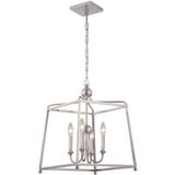 Sylvan 4 Light Small Chandelier by Crystorama - 2245-NOSHADE