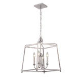 Sylvan 4 Light Small Chandelier by Crystorama - 2245-NOSHADE