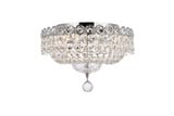 Century Four Light 14 Inch Wide Flush Mount by Elegant - V1900F14
