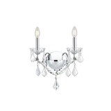 St Francis 2 Light Wall Sconce by Elegant - V2015W2