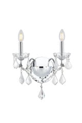 St Francis 2 Light Wall Sconce by Elegant - V2015W2