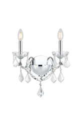 St Francis 2 Light Wall Sconce by Elegant - V2015W2