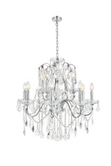 St. Francis 12 Light Large Chandelier by Elegant V2015D28 - V2015D28