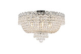 Century 6 Light 18 Inch Wide Flush Mount by Elegant - V1900F18