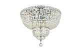 Tranquil 10 Light 20 Inch Wide Flush Mount by Elegant - V2528F20