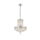 Tranquil 6 Light Medium Pendant 14 Inch Wide by Elegant - V2528D14