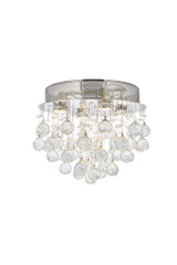 Galaxy 4 Light 14 Inch Wide Steel Flush Mount by Elegant - V2006F14
