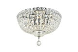 Tranquil 6 Light 16 Inch Wide Flush Mount by Elegant - V2528F16