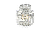 Corona 2 Light Wall Sconce by Elegant - V8949W12