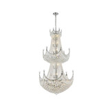 Corona 36 Light Oversized Chandelier by Elegant - V8949G36