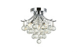 Toureg 3 Light 12 Inch Wide Flush Mount by Elegant - V8000F12