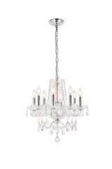 Princeton 8 Light Small Chandelier by Elegant - V7838D20