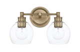 Mid Century 2 Light Vanity Light by Capital - 121121