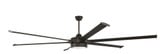 Prost 6 Blade Ceiling Fan with Light Kit 102 Inch Wide by Craftmade - PRT102-6