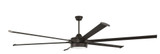 Prost 6 Blade Ceiling Fan with Light Kit 102 Inch Wide by Craftmade - PRT102-6