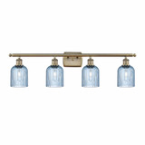Bridal Veil 4 Light Bath Vanity 10 Inch Tall X 35 Inch Wide by Innovations - 516-4W-G559-5-GL