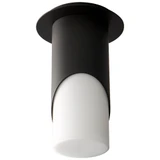 Ellipse 5.1W 1 LED 5.88 Inch Wide Steel Flush Mount by Oxygen - 3-354-1
