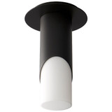 Ellipse 5.1W 1 LED 5.88 Inch Wide Contemporary Flush Mount by Oxygen - 3-353-1