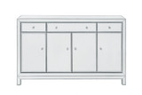 Reflexion 3 Drawers 4 Doors Buffet Cabinet 36 Inch Tall by Elegant Decor - MF72001