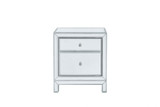 Reflexion 1 Door Nightstand 24 Inch Tall and 14 Inch Wide by Elegant Decor - MF72016