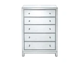 Reflexion 5 Drawer Cabinet 48 Inch Tall and 16 Inch Wide by Elegant Decor - MF72026
