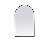 Ayra Metal Frame Arch Mirror 36 Inch Tall and 22 Inch Wide by Elegant Decor - MR1A2236