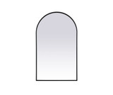Ayra Metal Frame Arch Mirror 40 Inch Tall and 24 Inch Wide by Elegant Decor - MR1A2440