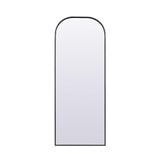 Blaire Metal Frame Arch Mirror 74 Inch Tall X 28 Inch Wide by Elegant Decor - MR1B2874