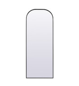 Blaire Metal Frame Arch Mirror 74 Inch Tall X 28 Inch Wide by Elegant Decor - MR1B2874