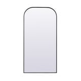 Blaire Metal Frame Arch Mirror 72 Inch Tall X 35 Inch Wide by Elegant Decor - MR1B3572