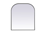 Blaire Metal Frame Arch Mirror 42 Inch Tall X 36 Inch Wide by Elegant Decor - MR1B3642