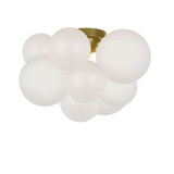 Miles 3 Light 14.25 Inch Wide Flush Mount by Dainolite - MLS-143FH