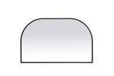 Blaire Metal Frame Arch Mirror 24 Inch Tall X 39 Inch Wide by Elegant Decor - MR1B3924