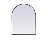 Ayra Metal Frame Arch Mirror 42 Inch Tall and 33 Inch Wide by Elegant Decor - MR1A3342