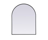 Ayra Metal Frame Arch Mirror 42 Inch Tall and 33 Inch Wide by Elegant Decor - MR1A3342