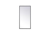 Monet 28 Inches Rectangular Mirror by Elegant Decor - MR41428