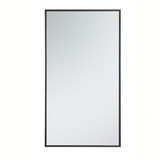 Monet Rectangular Mirror 36 Inch Tall and 20 Inch Wide by Elegant Decor - MR42036