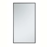 Monet Rectangular Mirror 36 Inch Tall and 20 Inch Wide by Elegant Decor - MR42036