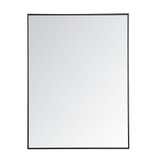 Monet Rectangular Mirror 48 Inch Tall and 36 Inch Wide by Elegant Decor - MR43648