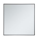 Monet Square Mirror 36 Inch Tall and 36 Inch Wide by Elegant Decor - MR43636